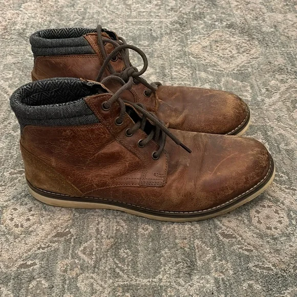 Crevo | Shoes | Crevo Javier Lace Up Chestnut Colored Boots  display picture 2